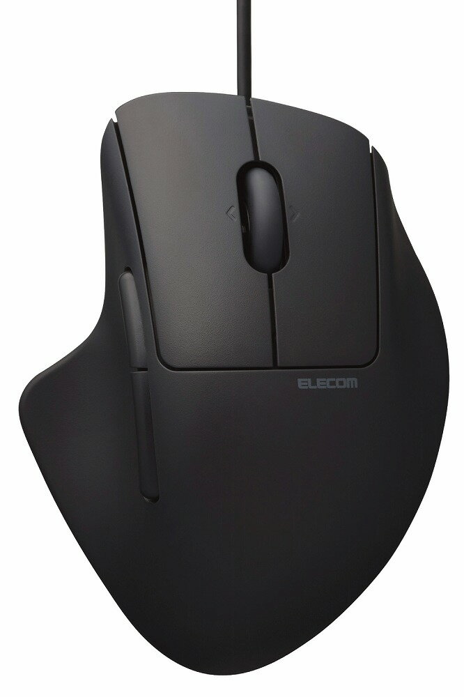 エレコム 有線接続 Sサイズ マウス SHELLPHA チルト機能付き 7ボタン（ブラック） M-SH31UBSKBK