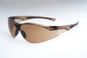 EC-03-C-6(DK.BROWN) エリカオプチカル アイケアグラス 保護メガネ スポーティータイプ (ラウンドシェイプ) EC-03(D.ブラウン) ER...