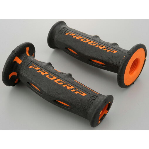 デイトナ PROGRIP　耐振GELシリーズ #601（全長120mm）オレンジ/ブラック 98029 DAYTONA