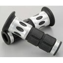 98103 デイトナ PROGRIP 原付モデル用ショートタイプ #744(全長115mm)ブラック/シルバー DAYTONA