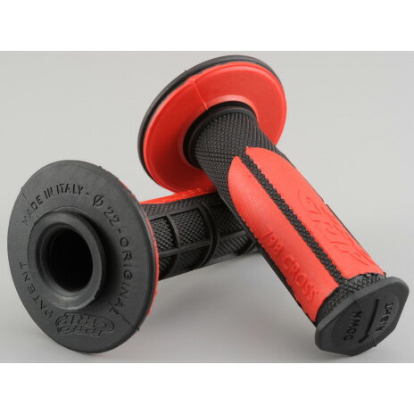 デイトナ PROGRIP オフロード用グリップ #798 耐震GEL（全長115mm）ブラック/レッド 98144 DAYTONA