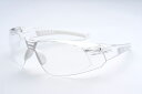 EC-06-CLEAR/WH エリカオプチカル 保護メガネ スポーティータイプ (スクエアシェイプ) EC-06 クリアー(ホワイトラバー) ERICA OPT...