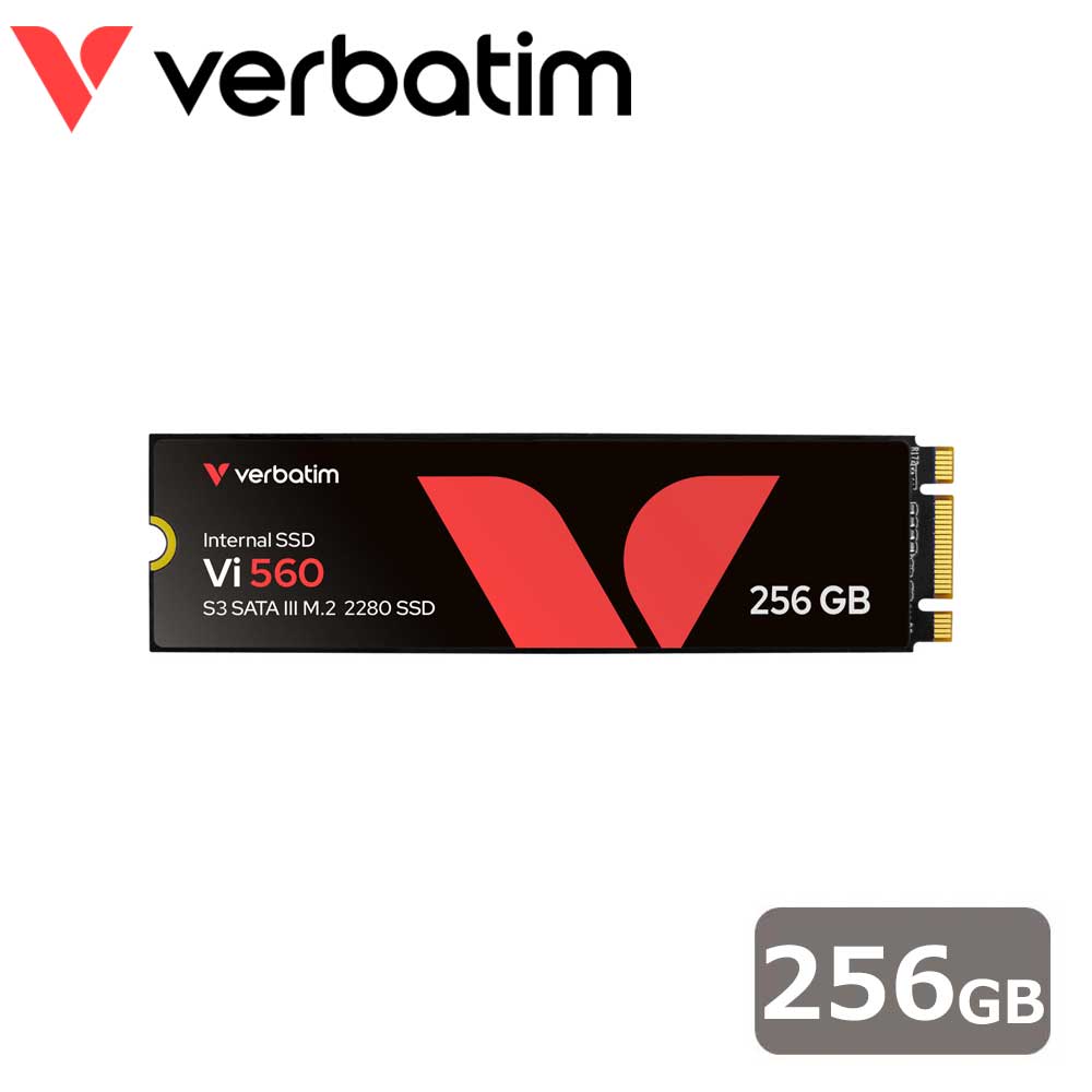 Verbatim Verbatim 内蔵SSD Vi560 SATA 3.0 M.2 2280 256GB 49362-J