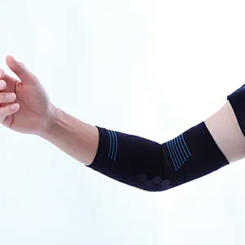 RINPAS(リンパス) ひじサポーター 左右兼用 1枚入り（ブラック・サイズ：L） RPHJLK(テイジン) [RPHJLKテイジン]