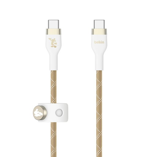 BELKIN BoostCharge Pro Flex USB-C to USB-C ケーブル 2m(Star Mickey) CAB011QC2MWG-DY BELKIN BoostCharge Pro Flex USB-C to USB-C ケーブル 2m(Star Mickey) CAB011QC2MWG-DY