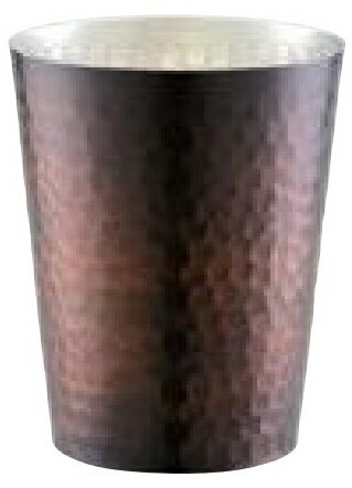 Other Tableware - 田辺金具 華ロックグラス槌目180mlブロンズ TK2089338 TANABE ぐいのみ HANAシリーズ [TK2089338]