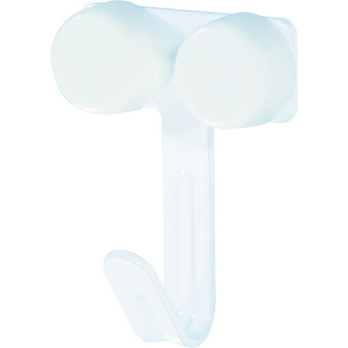 光 石膏ボード用フック 白色タイプ(丸キャップ) 耐荷重13kg 2セット KSBFM-202