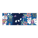 GH38-03 NBK ちりめんカットクロス 23×33cm(金彩・うさぎ柄×青)