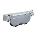J3GDC01305 ミズノ ウエストポーチ(グレー・サイズ:L24×W3×H11cm) MIZUNO