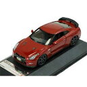 プレミアムX 1/43 日産 GT-R ブラックエディション 2014 メタリックレッド ミニカー