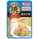 キャットフード ウェット パウチ CIAO こだわり焼かつおディナー ほたて味 30g いなばペットフード IC-562ヤキカツオDホタテ30G
