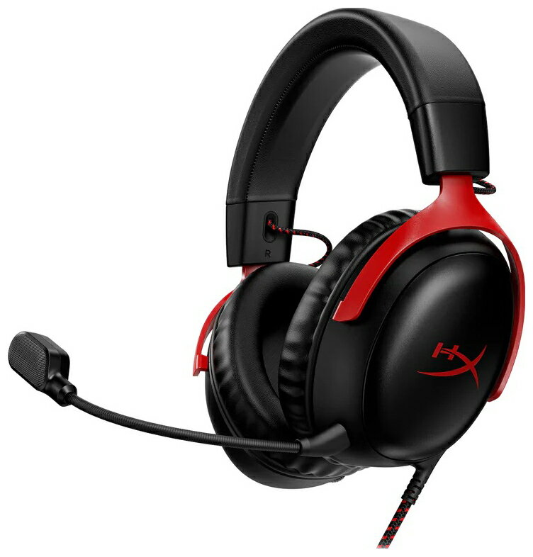 HyperX（ハイパーエックス） Cloud III ゲーミングヘッドセット(レッド) 727A9AA