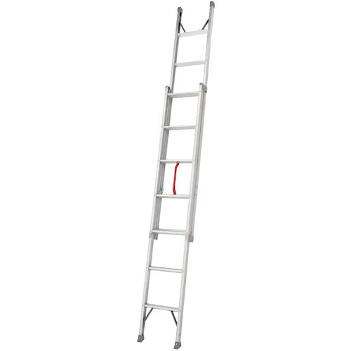 長谷川工業 アルミ製 押し上げ式2連はしご LQ2型 3.4m[他商品と同時購入不可]メーカー直送品(沖縄県・..