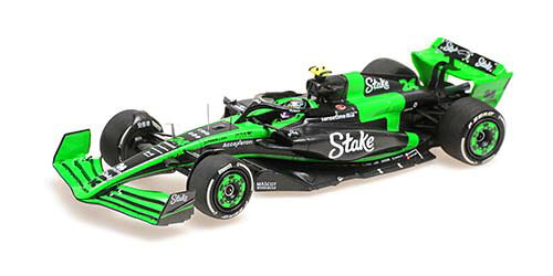 ミニチャンプス 1/43 ステーク F1チーム キック ザウバー C44 周冠宇 2024【417240124】 ミニカー