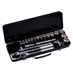 【返品種別B】□「返品種別」について詳しくはこちら□◆産業機械や自動車などの整備に最適なセットです。■　仕　様　■差込角(mm):12.7ソケット内容(mm):12角:8、10、11、12、13、14、17、19、21、22、24、26、2...