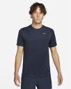 DX0990-451-M ナイキ メンズ フィットネス Tシャツ(オブシディアン/マットシルバー・サイズ:M) NIKE Dri-FIT(4)