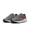 FB2207012260 ナイキ メンズ ロード ランニングシューズ レボリューション 7(COOL GREY/TTL ORNG-W・サイズ:26.0cm) N...