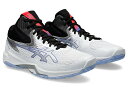 1053A065-100-26.5 アシックス ユニセックス バレーボール シューズ V-SWIFT FF MT 4 EXTRA WIDE(White/Pure...