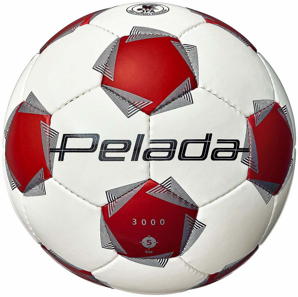 F5K3000-WR モルテン サッカーボール 5号球 ペレーダ3000(ホワイト×メタリックレッド) molten