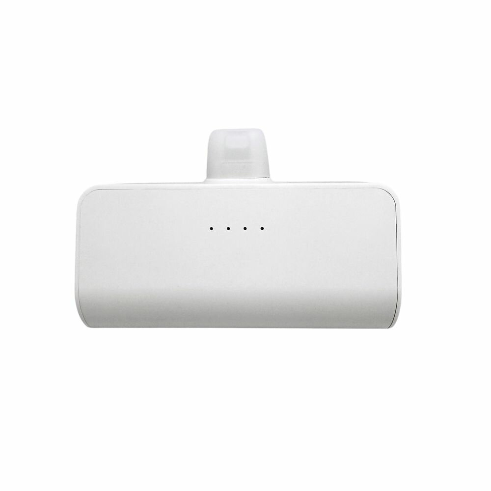 QTJ（クオリティトラストジャパン） MFIライトニング ダイレクトモバイルバッテリー 5000mAh（ホワイト） QL-0500WH