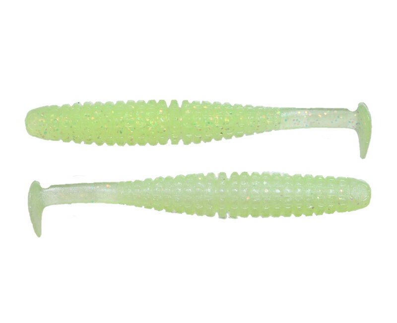 キヤラメルシヤツド2.6#58 issei キャラメルシャッド 2.6インチ (#58 ナチュラルチャート)7本 一誠 CaramelShad バスワーム