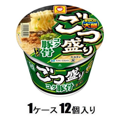 マルちゃん ごつ盛り コク豚骨ラーメン 115g(1ケース12個入) 東洋水産 ゴツモリトンコツラ-メン115GX12