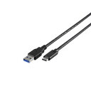 バッファロー USB3.1ケーブル 1.0m (A to C) ブラック BSUAC31110BK