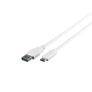 バッファロー USB3.1ケーブル 1.0m (A to C) ホワイト BSUAC31110WH