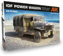 AKインタラクティブ 【再生産】1/35 イスラエル国防軍 IDF パワーワゴン WM300 カーゴトラック ウインチ装備タイプ【AK35020】 プラモデル