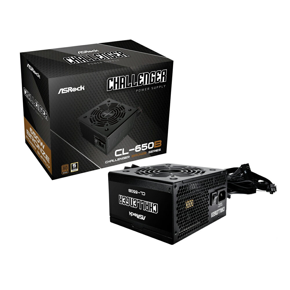 ASRockåå ATX 2.52б Ÿ˥å ASRock Challenger 650w Bronzeʥ֥å CL-...