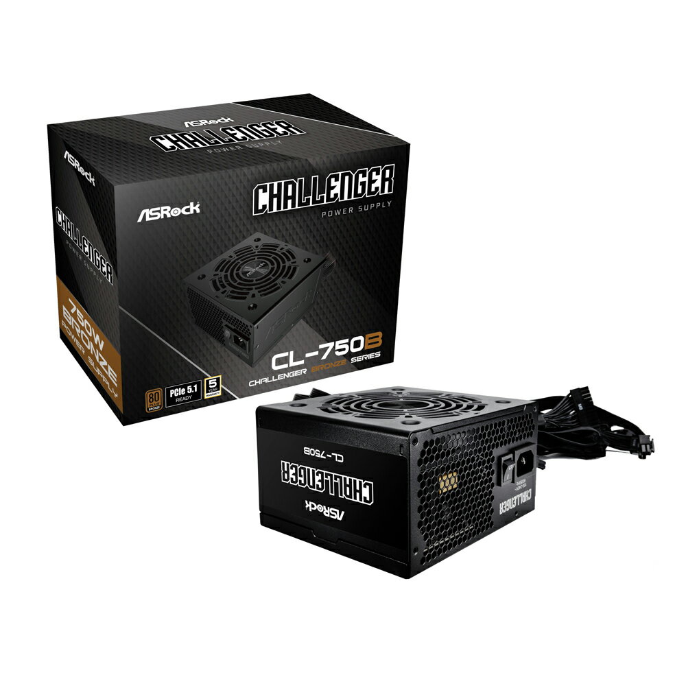 ASRockåå ATX 2.52б Ÿ˥å ASRock Challenger 750w Bronzeʥ֥å CL-...
