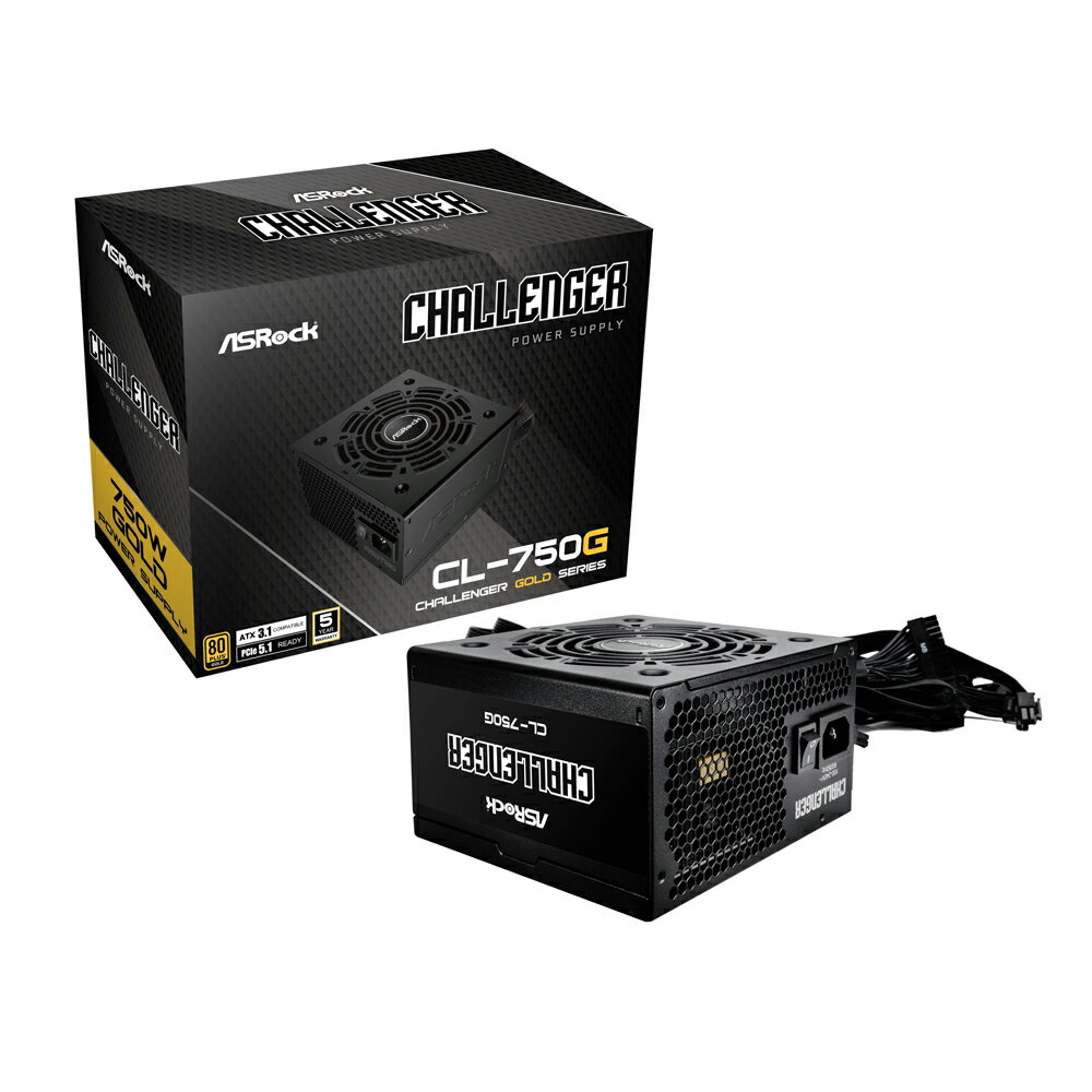 ASRockåå ATX 3.1б Ÿ˥å ASRock Challenger 750w Goldʥ֥å CL-750...
