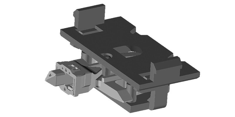 ［鉄道模型］ホビーセンターカトー 【再生産】(Nゲージ) 101553C3 前面カプラS(JR東日本701系)