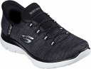 SKC-150264-BKW-23.0 スケッチャーズ レディース スニーカー スリップインズ サミッツ エブリデイ セット(ブラックホワイト・サイズ:23.0...