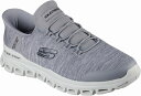 SKC-233011-GRY-27.5 スケッチャーズ メンズ スニーカー スリップインズ グライドステップ ゼフィール(グレー・サイズ:27.5cm) SKE...