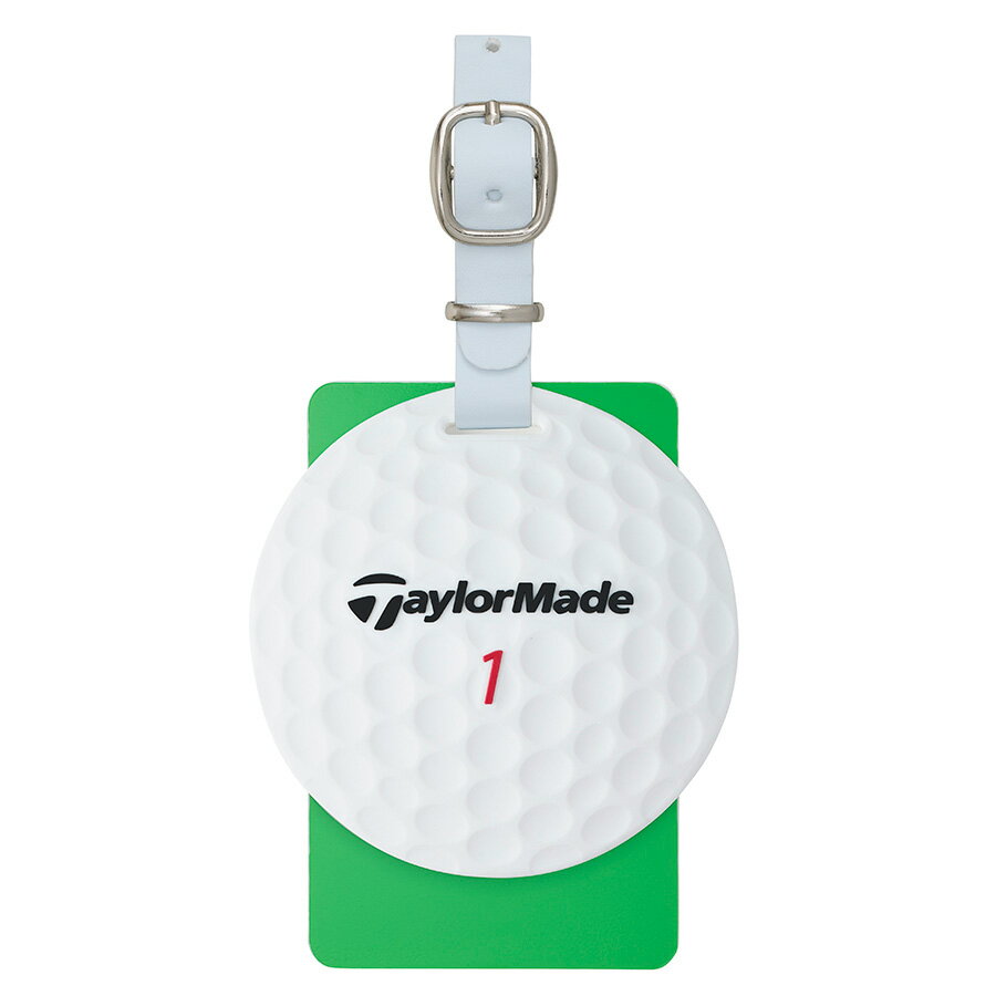 テーラーメイド ダブルレイヤー ネームタグ（WHITE） TM25SS-UN793-WH TaylorMade DOUBLE LAYERED NAME TAG ゴルフ