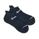 テーラーメイド M ベーシック アンクルソックス(NAVY・サイズ:25~27cm) TM25SS-UN568-NV TaylorMade M BASIC ANKLE SOCKS ゴルフ