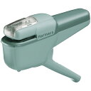 コクヨ 針なしステープラー(ハリナックス)(ハンディ10枚)(ブルーグリーン) SLN-MSH110GB