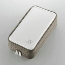 エレコム Blu-ray/CD/DVD対応ファスナーケース 112枚収納(ホワイト) CCD-HB112WH