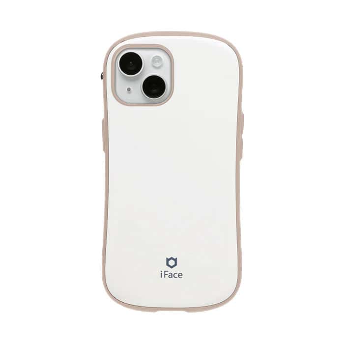 Hamee iPhone 15/14/13用 ハイブリッドケース iFACE FIRST CLASS CAFE（ミルク） 4...