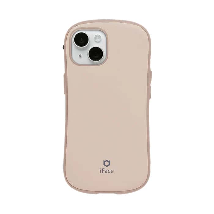 Hamee iPhone 15/14/13用 ハイブリッドケース iFACE FIRST CLASS CAFE（カフェラテ） 41-983232