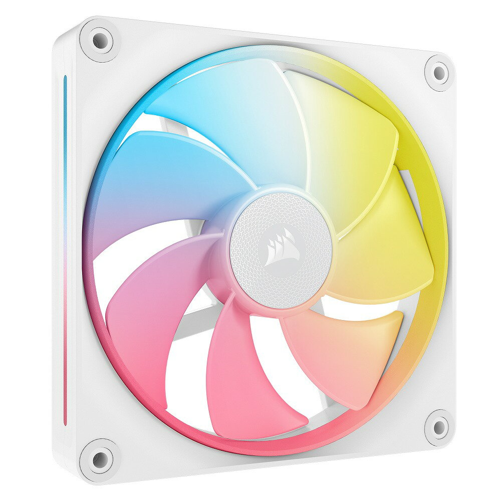 CORSAIR（コルセア） PCケースファン iCUE LINK LX140-R RGB WHITE Single Reverse Fan Expansion 140mm（ホワイト） CO-9051055-WW