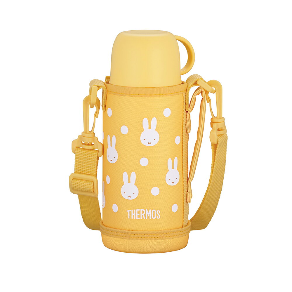 サーモス 真空断熱2ウェイボトル 0.6L イエローホワイト FJJ-602WFB-YWH THERMOS [FJJ602WFBYWH]