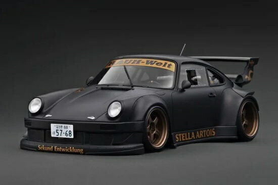 ignitionモデル 1/18 RWB 930 Matte Black【IG3695】 ミニカー