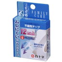 ファミリーケア 不織布テープ 12mm×9m 1個 白十字 FCフシヨクフテ-プ