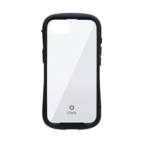 Hamee iPhone 16e用 ガラスケース iFACE REFLECTION（ブラック） 41-988503