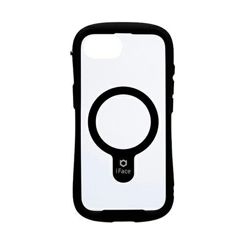Hamee iPhone 16e用 ガラスケース iFACE REFLECTION MAGSYNQ（ブラック） 41-988602