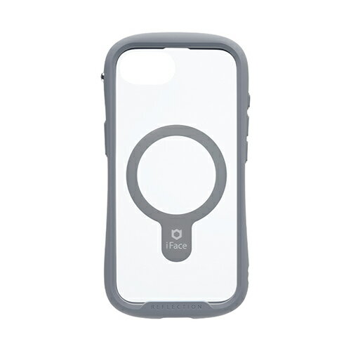 Hamee iPhone 16e用 ガラスケース iFACE REFLECTION MAGSYNQ（グレー） 41-988619
