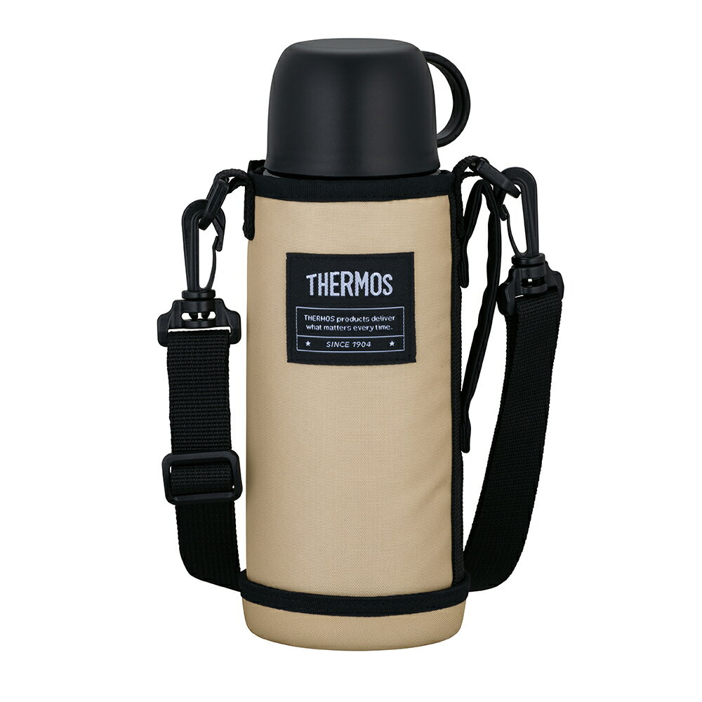 Rakuten - サーモス 真空断熱2ウェイボトル　0.8L　ベージュブラック FJJ-802WF-BEBK THERMOS [FJJ802WFBEBK]