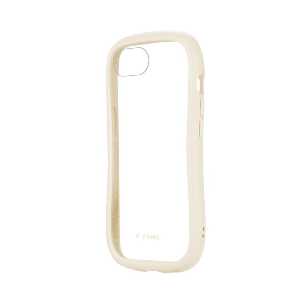 MS Products iPhone 17e/16e用 耐傷・耐衝撃ハイブリッドケース 「ViAMO freely」（ミルクホワイト） LEPLUS NEXT LN-ISS24VMFWH